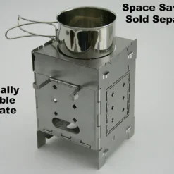 Firebox 5" Ti G2 Folding Firebox Stove -Sackundpack Geschäft 2G 5 4