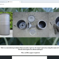 MAXI Life Enhance Armin Coffeemaker -Sackundpack Geschäft Armin