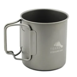 Toaks Titanium 450ml Cup Mit Deckel -Sackundpack Geschäft CUP450 1
