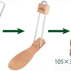 Evernew Forestable Folding Spoon -Sackundpack Geschäft ECZ229 3