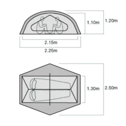 Exped Lyra II -Sackundpack Geschäft Lyra II grund