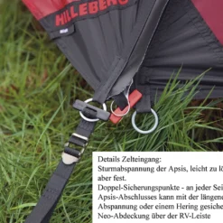 Hilleberg Niak -Sackundpack Geschäft Niak zipper
