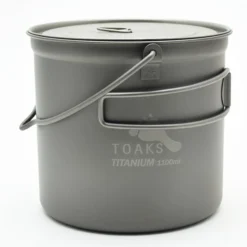 Toaks Titanium 1100ml Pot With Bail Handle /Bügelhenkel