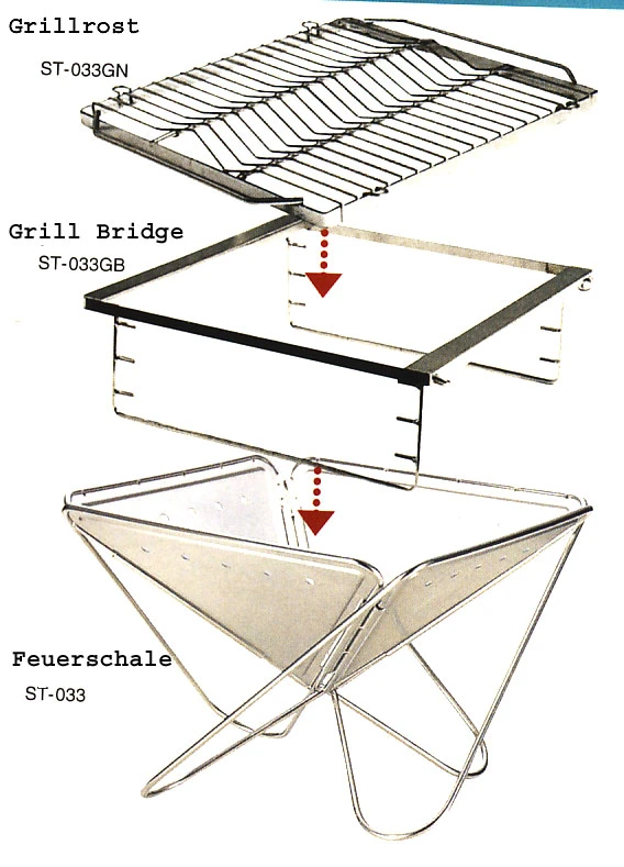 Snowpeak Fireplace Grill Net Pro (M)rev 4 Snowpeak Fireplace Grill Net Pro (M)rev – Bild 2
