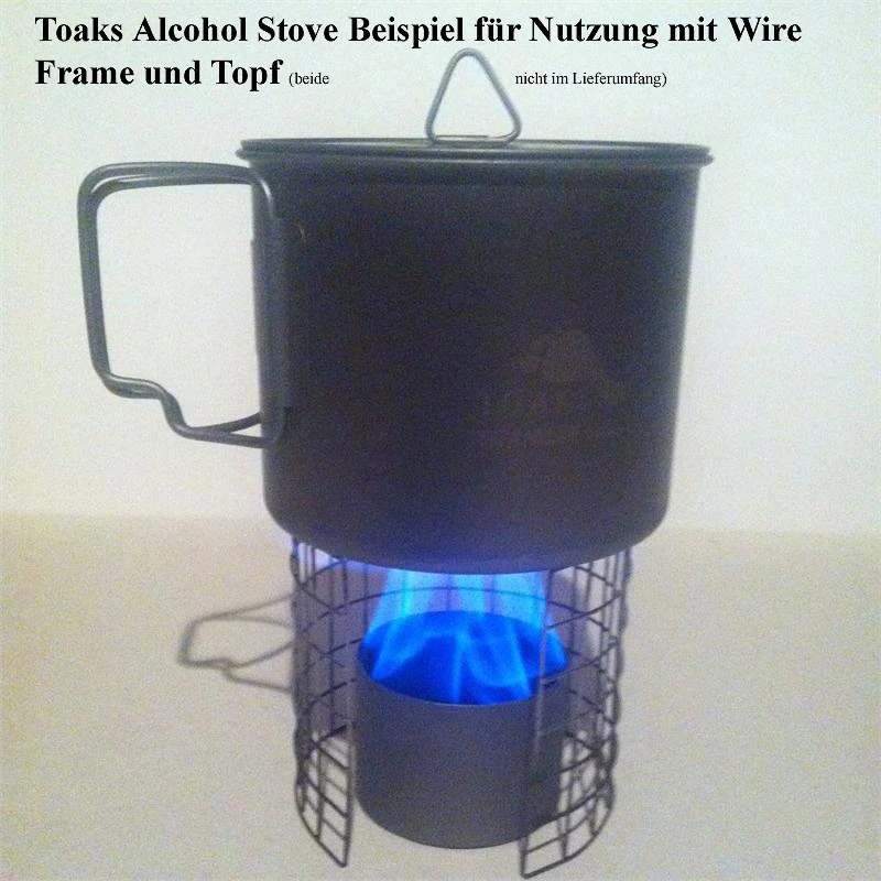 Toaks Titanium Siphon Alcohol Stove 6 Toaks Titanium Siphon Alcohol Stove – Bild 4