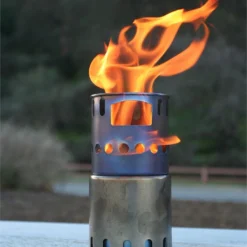 Toaks Titanium -Backpacking Wood Burning Stove Small -Sackundpack Geschäft STV1110