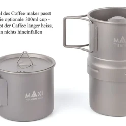 MAXI Life Enhance My Clean Coffee Maker Set -Sackundpack Geschäft Set Deckel