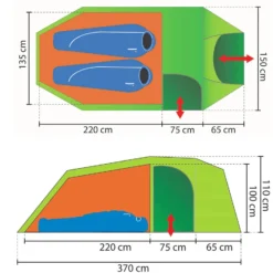 Rejka Antao II Light XL -Sackundpack Geschäft antao2xl3