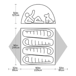 Big Agnes Blacktail 4 11 Big Agnes Blacktail 4 -Sackundpack Geschäft blacktail4grund