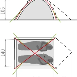 Vaude Campo Compact -Sackundpack Geschäft campo2com Masse