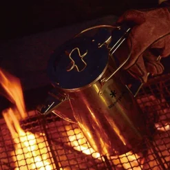 Snowpeak Kaffeekanne Edelstahl -Sackundpack Geschäft cs 270d