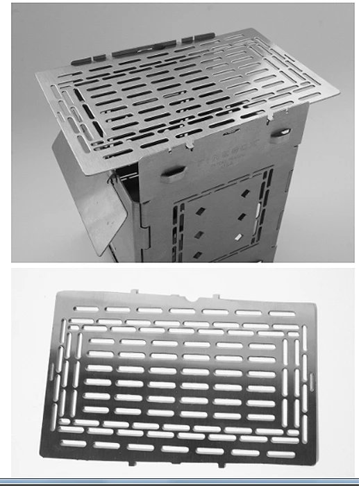 Firebox Extended Grill Plate Ti Für Firebox Hobo 3 Firebox Extended Grill Plate Ti Für Firebox Hobo