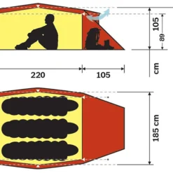 Hilleberg Kaitum 3 -Sackundpack Geschäft kaitum3 masse