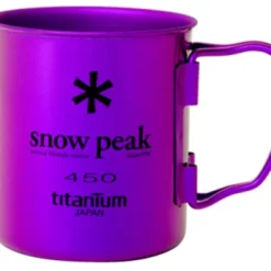 Snowpeak Single Cup 450 Titan Elox 7 Snowpeak Single Cup 450 Titan Elox -Sackundpack Geschäft mg 043purple