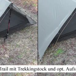 Tarptent MoTrail Mit Front Und Rearpole -Sackundpack Geschäft motrail 6