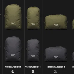 Savotta Horizontal Pouch M -Sackundpack Geschäft pocket overv