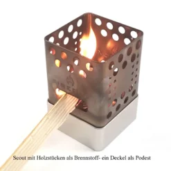 Firebox Scout Notfallkocher -Sackundpack Geschäft scout mitHolz 1