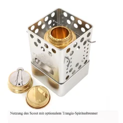 Firebox Scout Notfallkocher -Sackundpack Geschäft scout mtrangia 1
