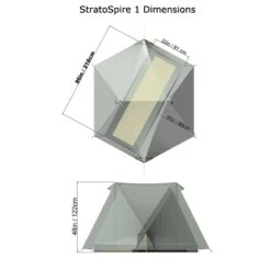 Tarptent StratoSpire 1 ´22 Solid Inner -Sackundpack Geschäft ss1 dimensions