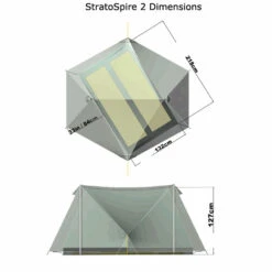Tarptent StratoSpire 2 ´20 -Sackundpack Geschäft ss2 dimensions