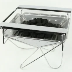 Snowpeak Pack & Carry Fireplace -Feuerschale (M) -Sackundpack Geschäft st032 kohle 1