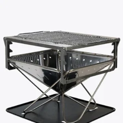 Snowpeak Pack & Carry Fireplace -Feuerschale (M) -Sackundpack Geschäft st032 set 1